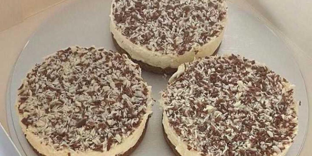 Mini MonChou taartjes met choco sprinkels