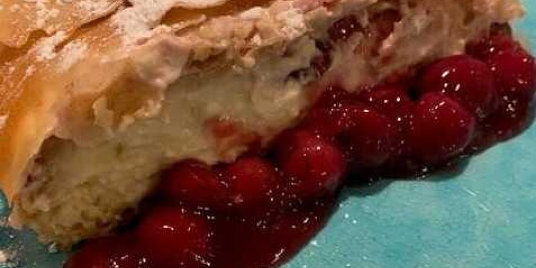 Kersenstrudel met MonChou