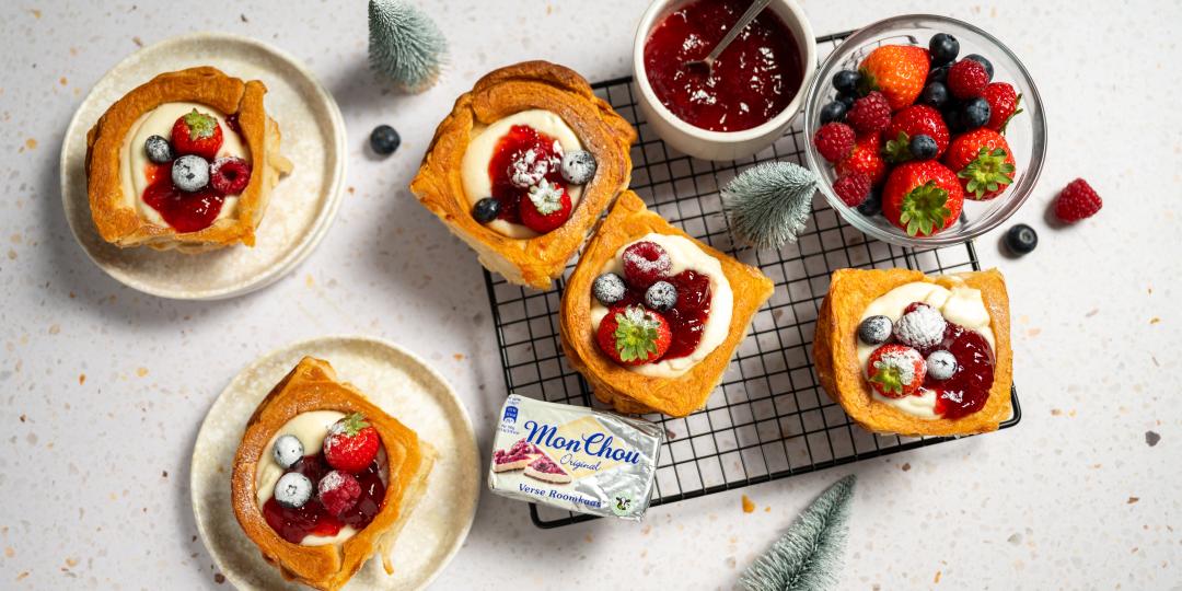 Croissantcups met MonChou