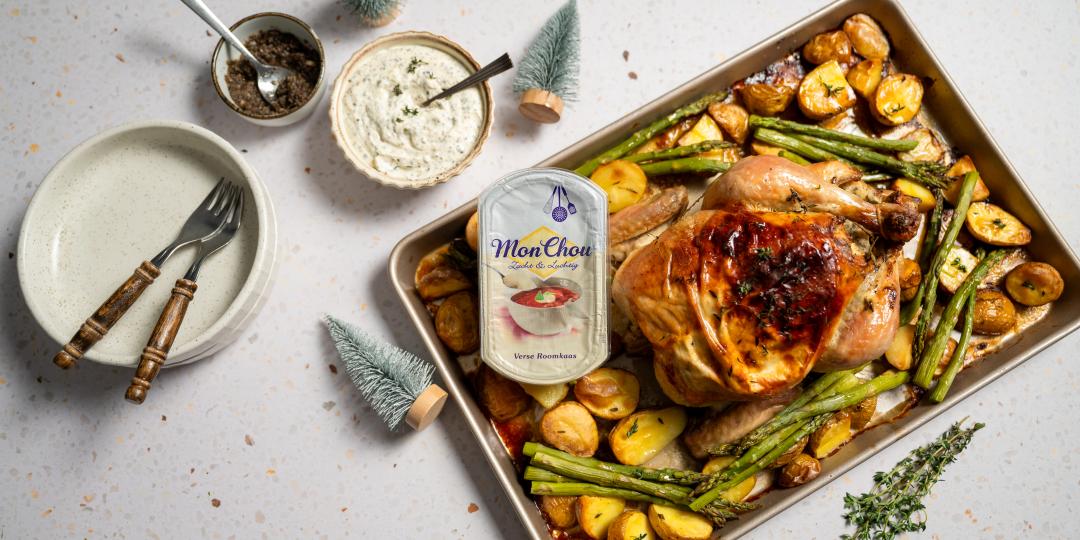 Gevulde kip met romige truffel van MonChou